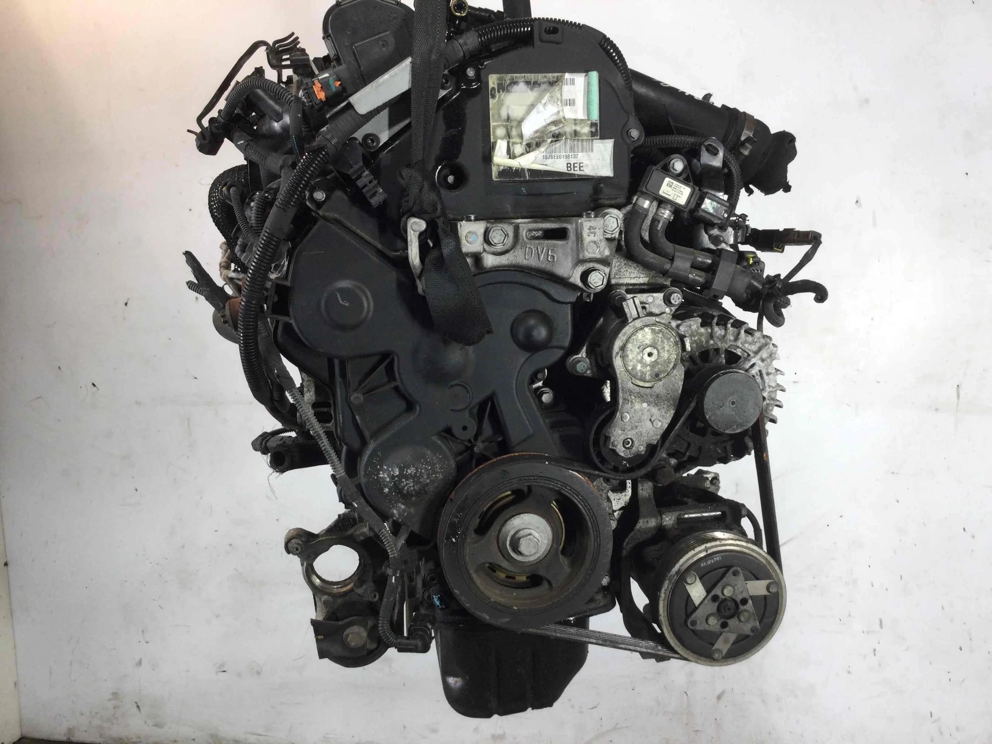 Двигатель Peugeot 308 T7 (2007-2011) дизель 1.6 HDI Механика Х/б