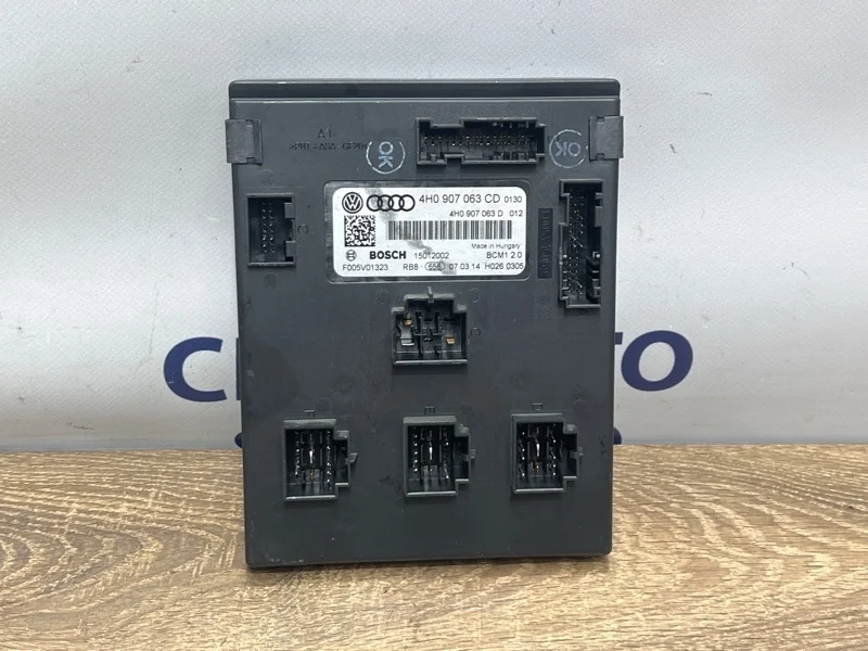 Блок управления бортовой сети Volkswagen Touareg 4H0907063CD NF 3.0 CGE