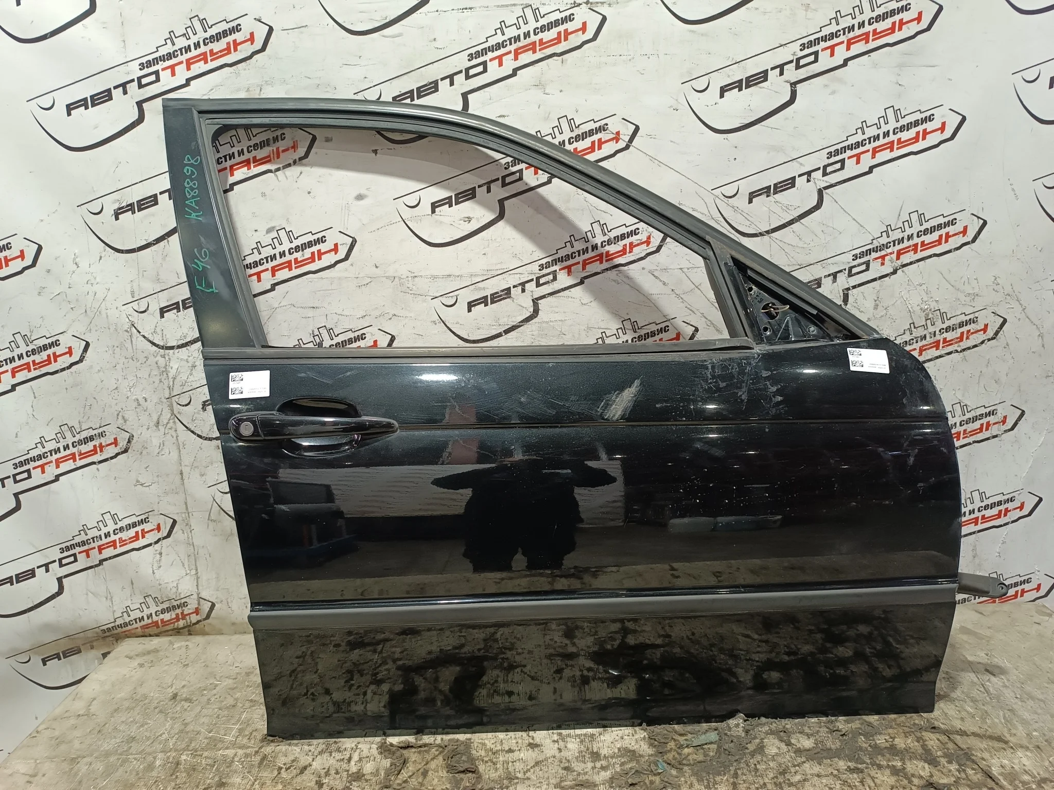 ДВЕРЬ BMW 3-SERIES E46 41517034152 ПЕРЕДНЯЯ ПРАВАЯ SEDAN WAGON черный KA8898