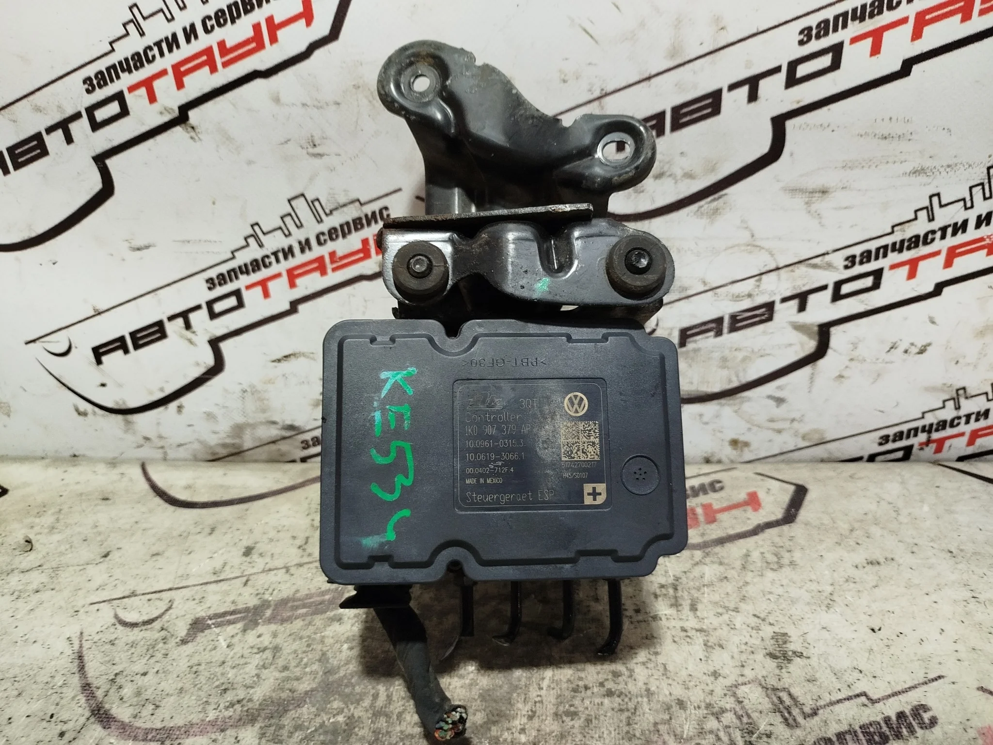 БЛОК ABS AUDI VOLKSWAGEN SKODA A3 GOLF GOLF PLUS OCTAVIA SCIROCCO 137 138 1K1 1K5 1Z3 1Z5 5K1 8PA AJ5 MK5 MK6 1K0614517BE KE534
