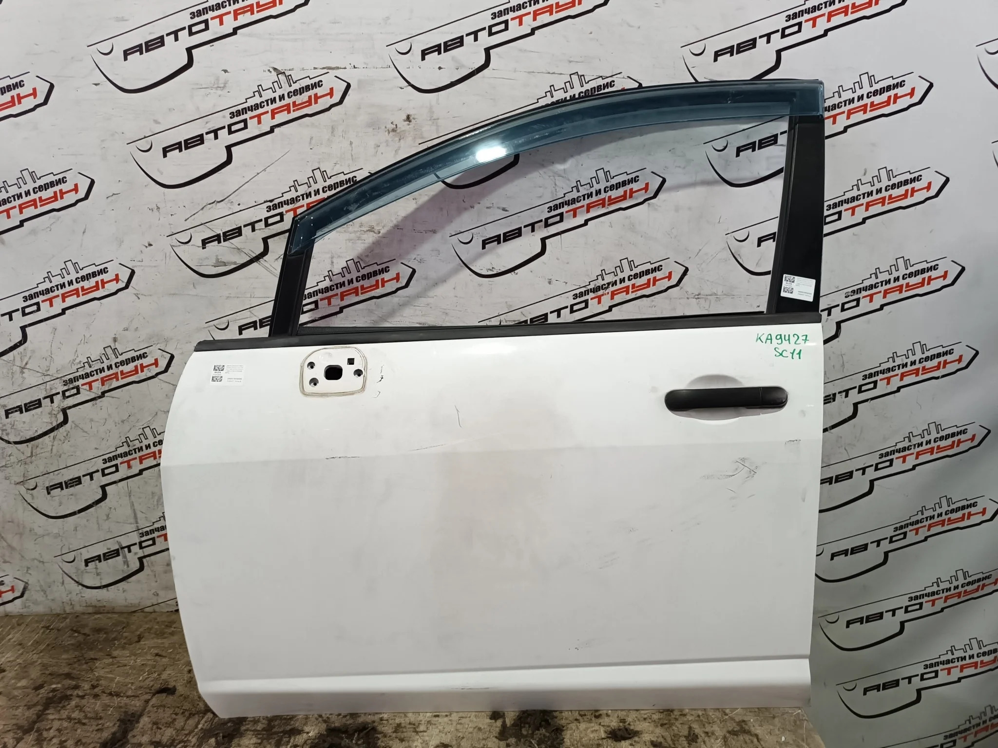 ДВЕРЬ NISSAN TIIDA TIIDA LATIO C11 C11X JC11 NC11 SC11 SJC11 SNC11 H0101ED0MM ПЕРЕДНЯЯ ЛЕВАЯ белый, QM1 KA9427