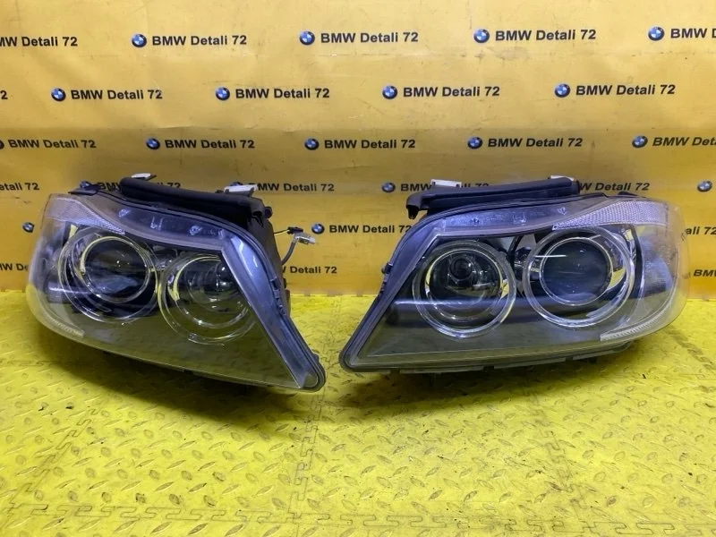 Фары дорестайлинг Bmw 3 2005 63116942739 E90 N46B20B, передние
