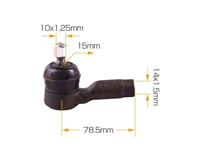 Наконечник рулевой тяги MITSUBISHI OUTLANDER XL CW 2007-2010, OUTLANDER XL CW 2010-2012, LANCER X CY 2007-2010, LANCER X CY 2010-2014