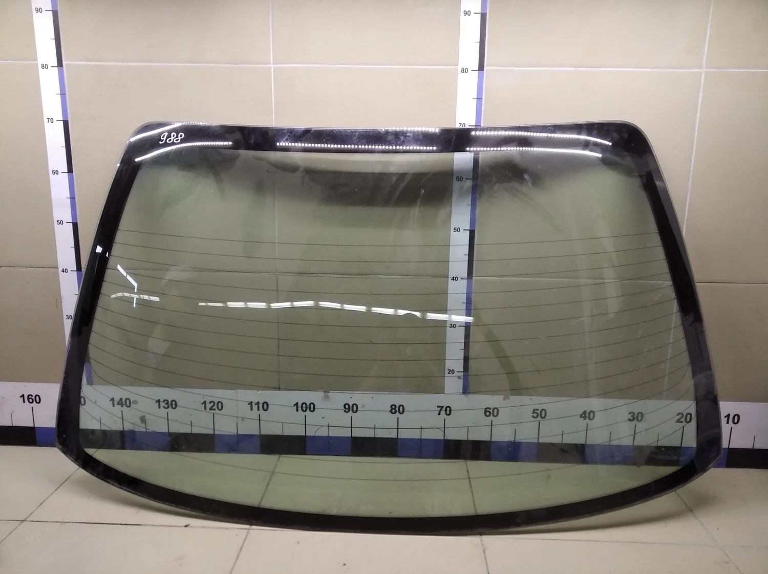 Стекло заднее Almera N16 2000-2006