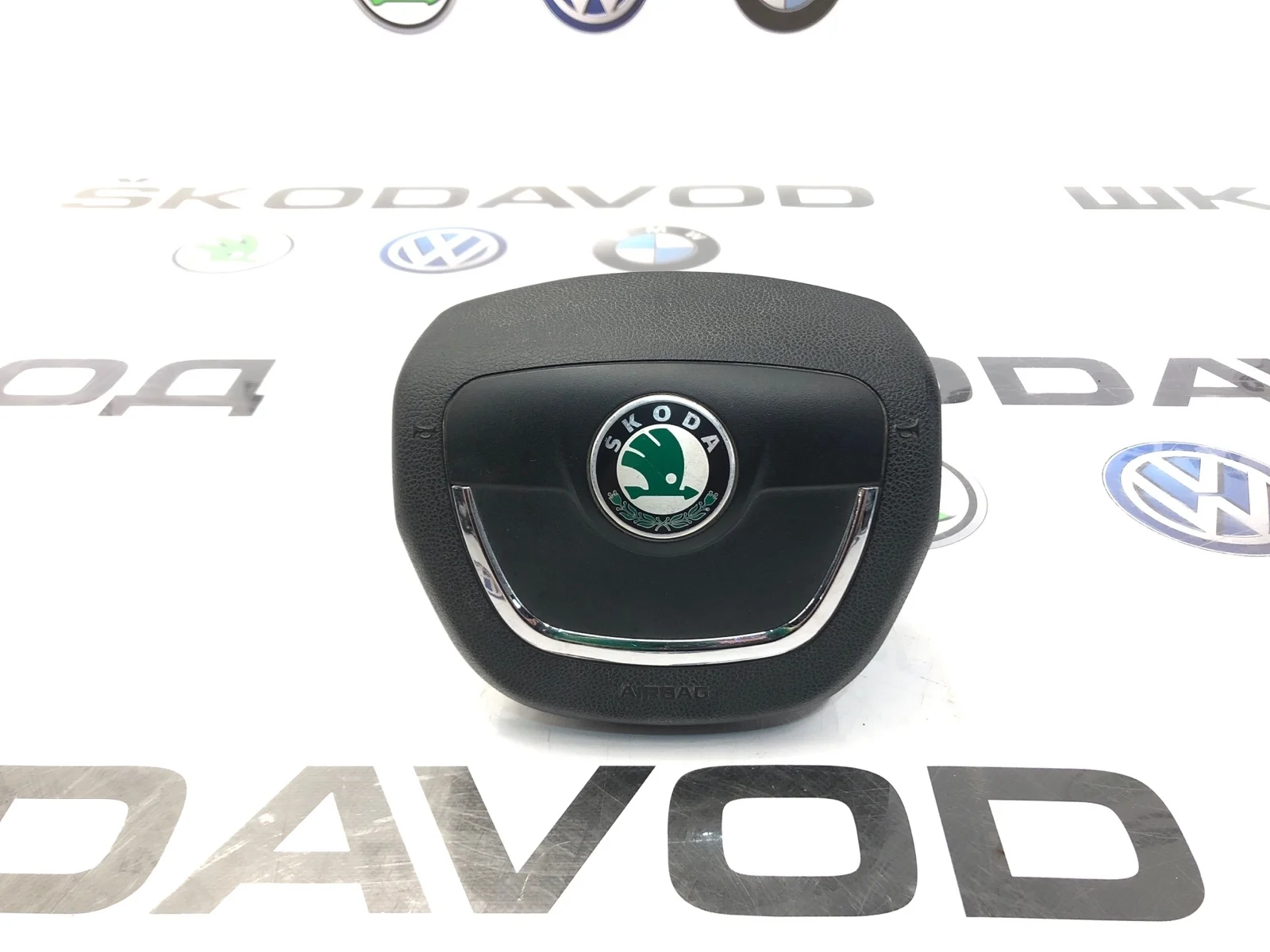 Подушка безопасности водителя Skoda Octavia 2011 1Z0880201AH A5 (1Z) 1.2 CBZB