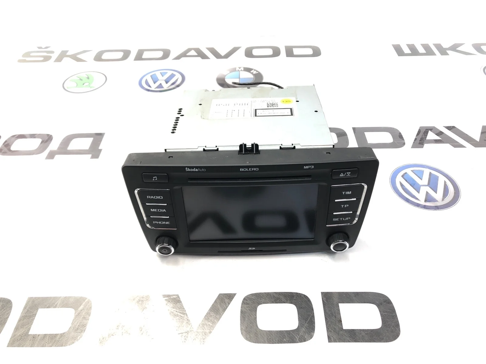 Магнитола Skoda Octavia 2011 1Z0035156F A5 (1Z) 1.2 CBZB