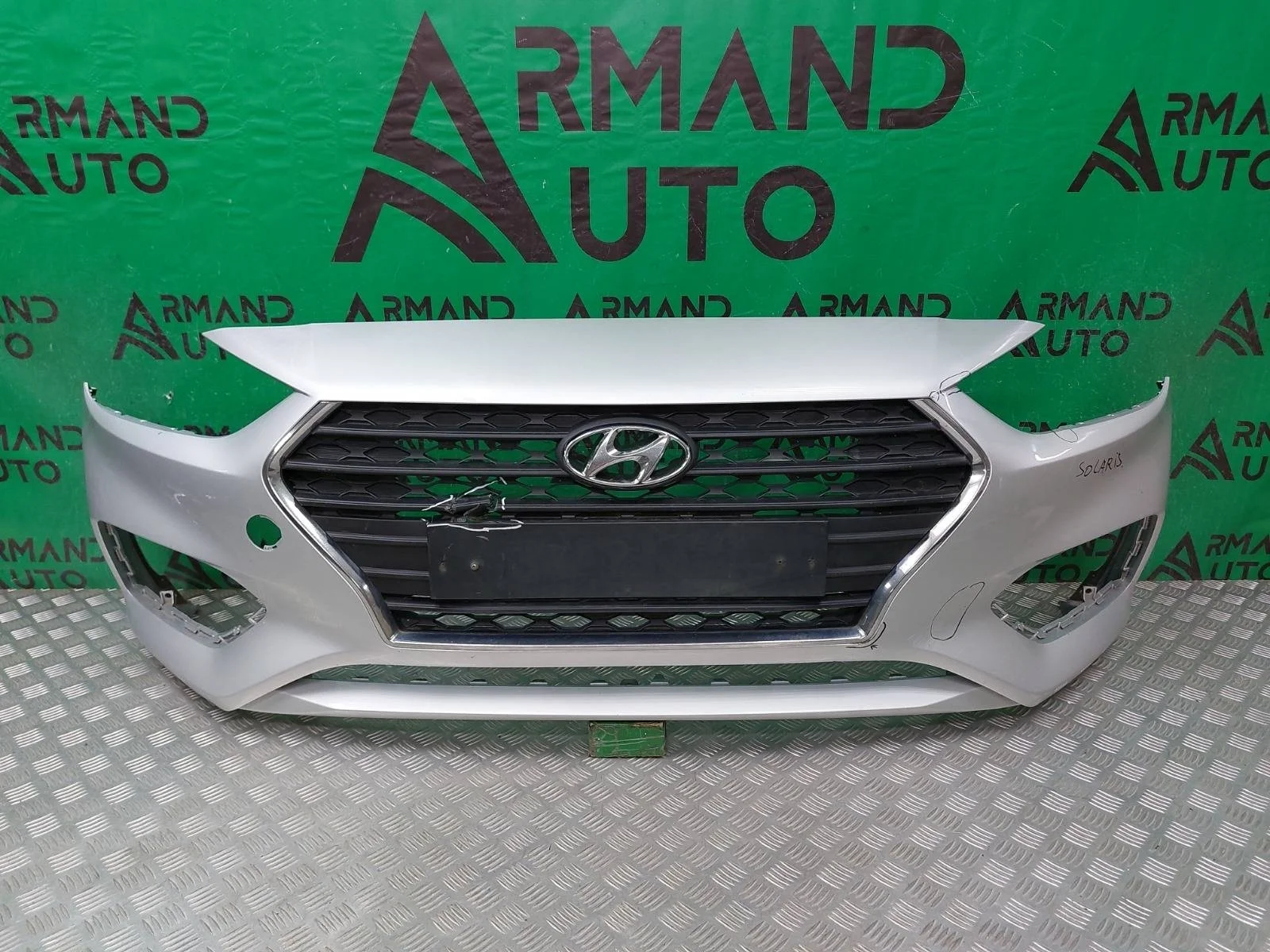 Бампер Hyundai Solaris 2017-2020