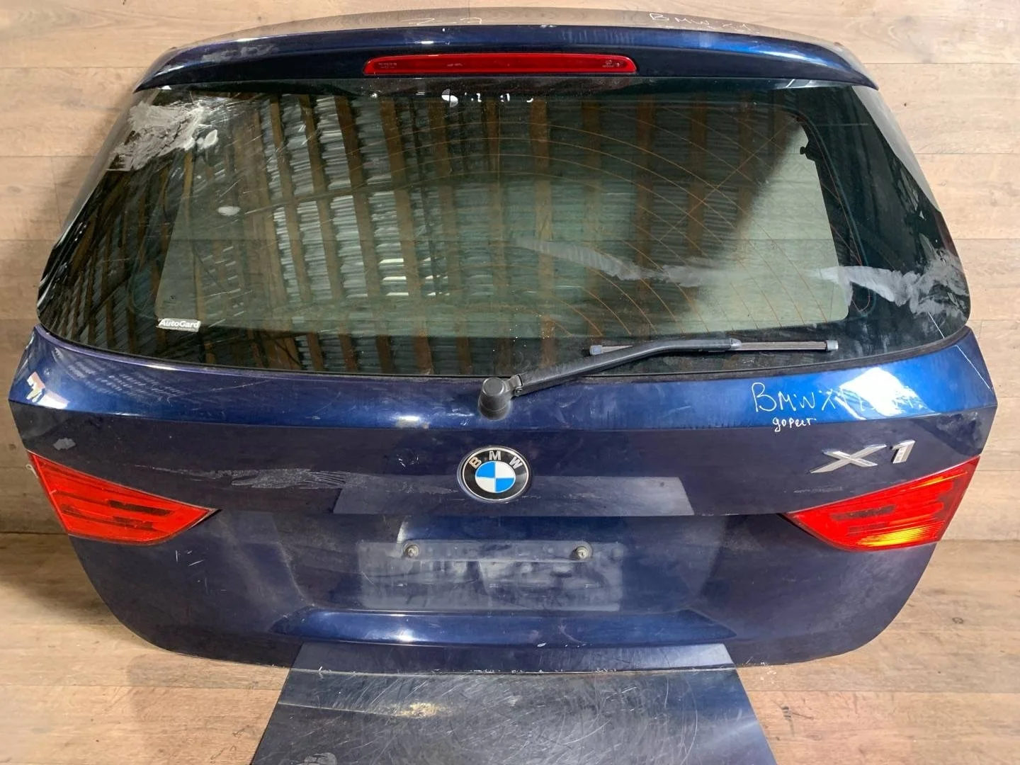 крышка (дверь) багажника BMW X1 E84   Синий