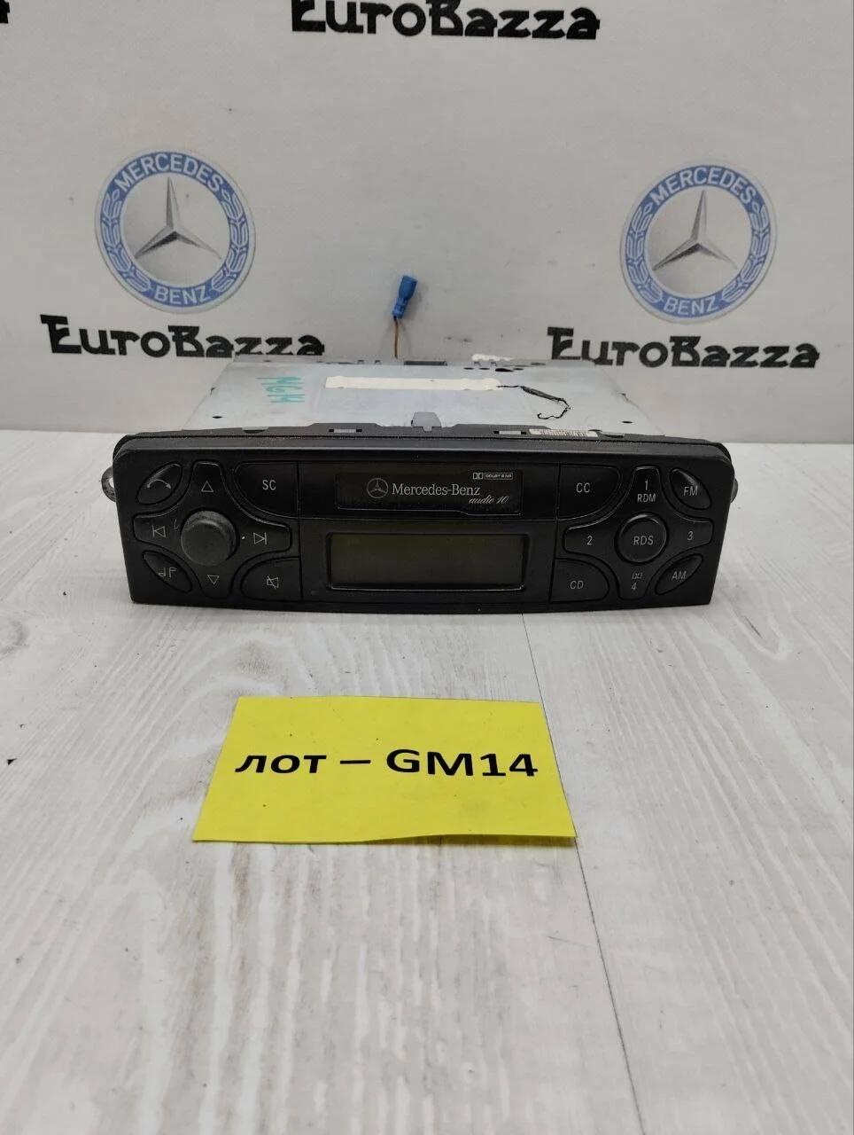 Магнитола Mercedes W209