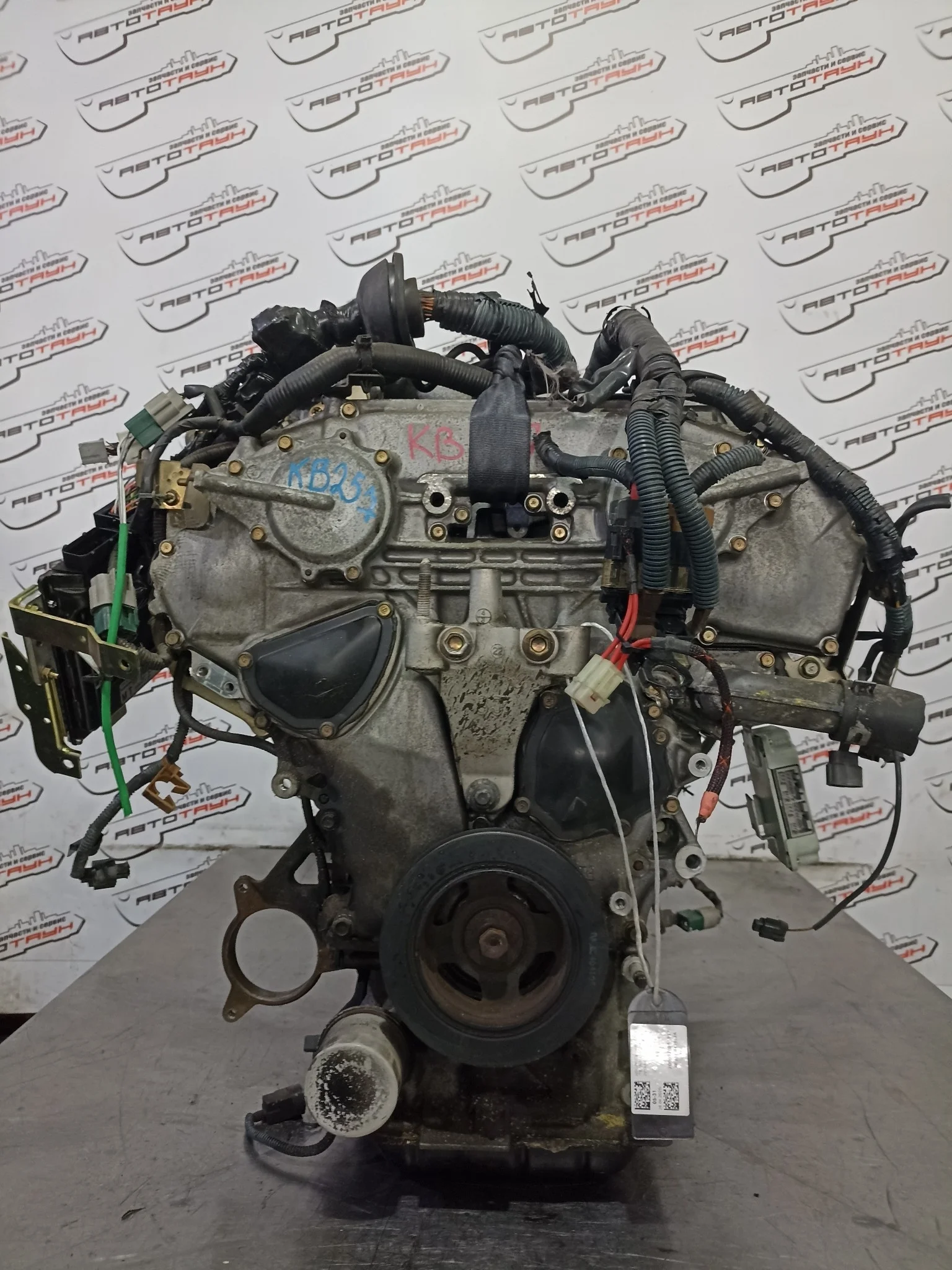 Двигатель NISSAN VQ23-DE TEANA J31 2WD 101029Y4A0 KB257-042932A