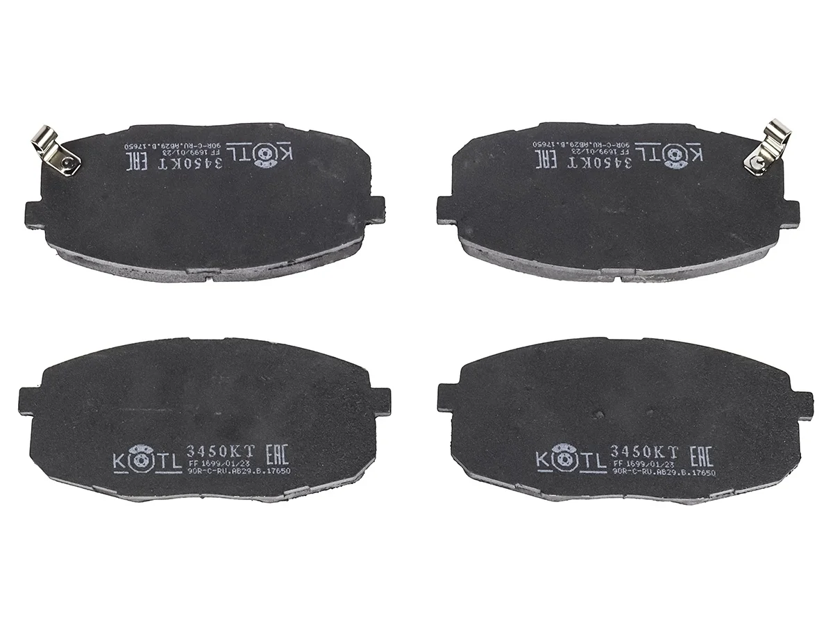 Колодки тормозные передние HYUNDAI I30 FD 2007-2012, KIA CEED ED 2007-2012, CEED JD 2012-2018, CARENS UN 2006-2012
