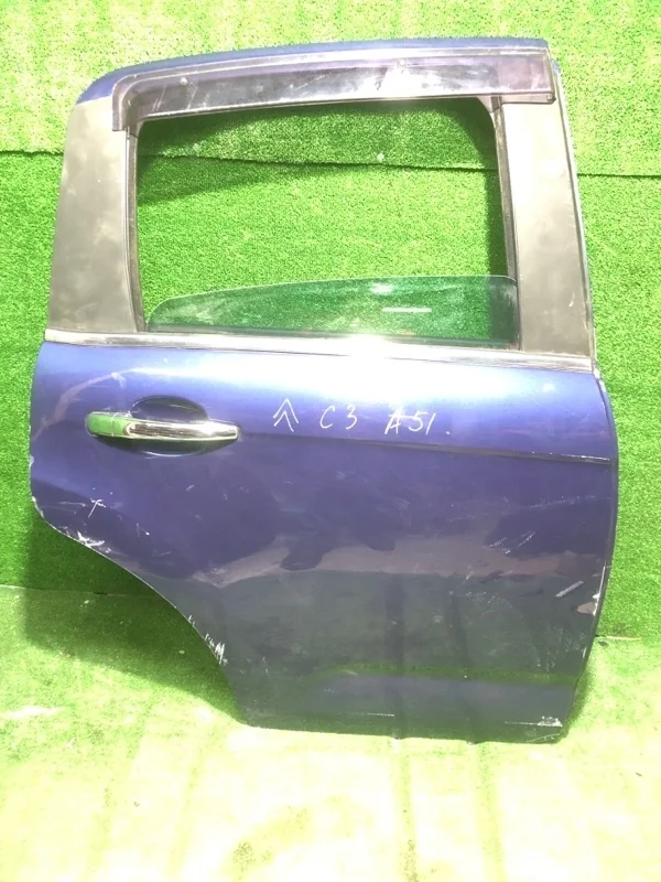 Дверь боковая Citroen C3 2014 9004CJ A51 HM01, задняя правая