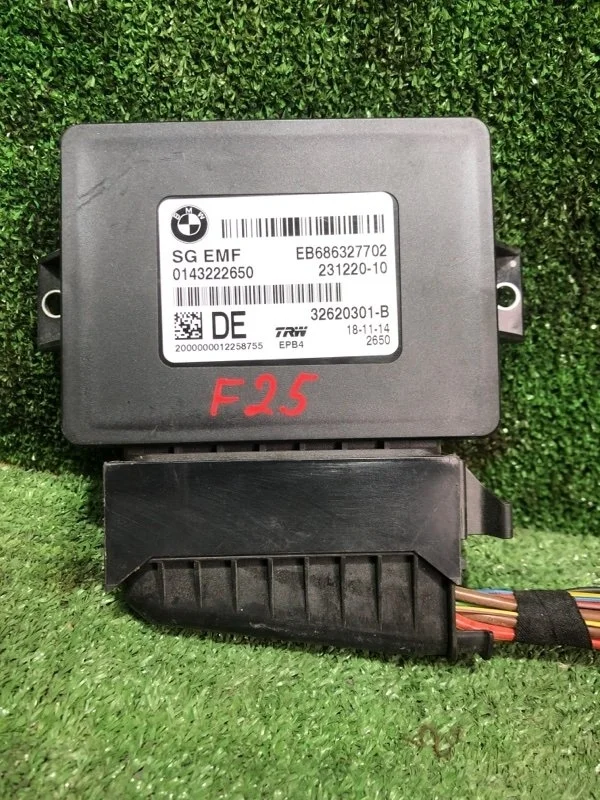 Блок стояночного тормоза Bmw X3 2015 34436887358 F25 N47D20C