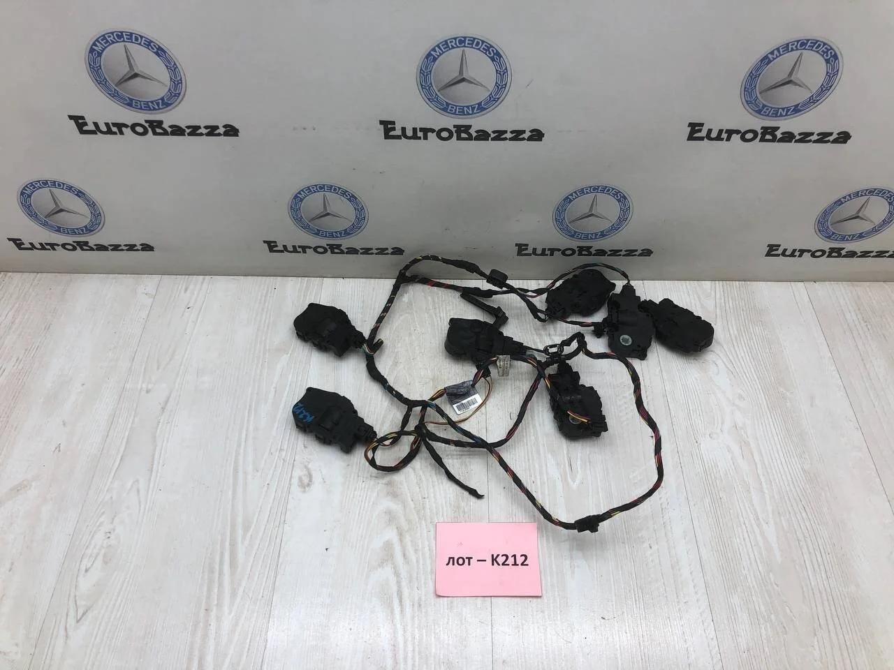Сервоприводы печки и проводка Mercedes W166