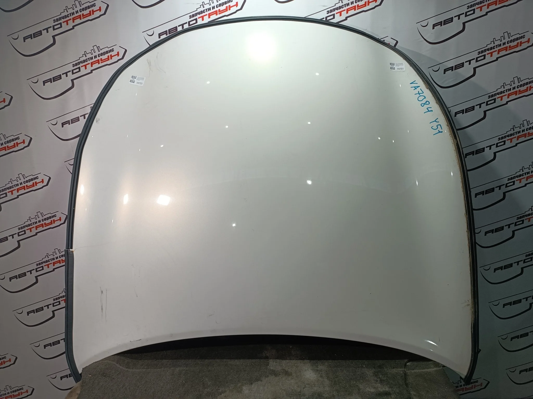 КАПОТ NISSAN INFINITI CIMA FUGA M25 M37 M56 Q70 HGY51 HY51 KNY51 KY51 Y51 F510M1MAMA белый, QAA VA7084