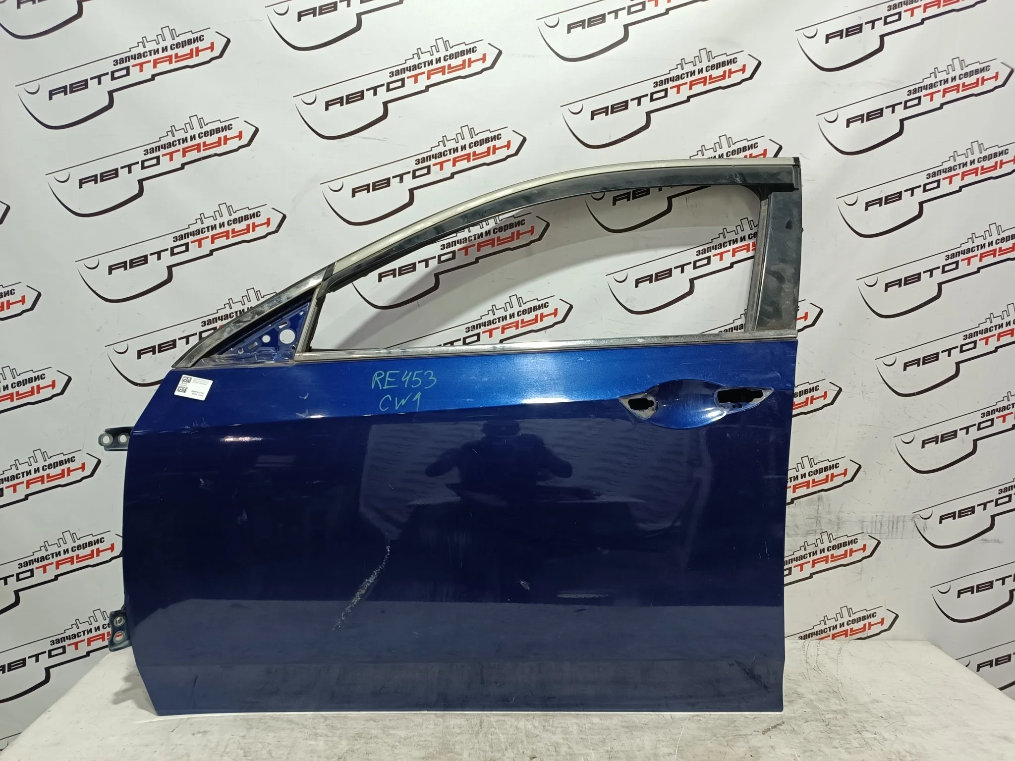 ДВЕРЬ HONDA ACCORD CU1 CU2 CW1 CW2 67050TL0300ZZ ПЕРЕДНЯЯ ЛЕВАЯ синий, B553P RE453