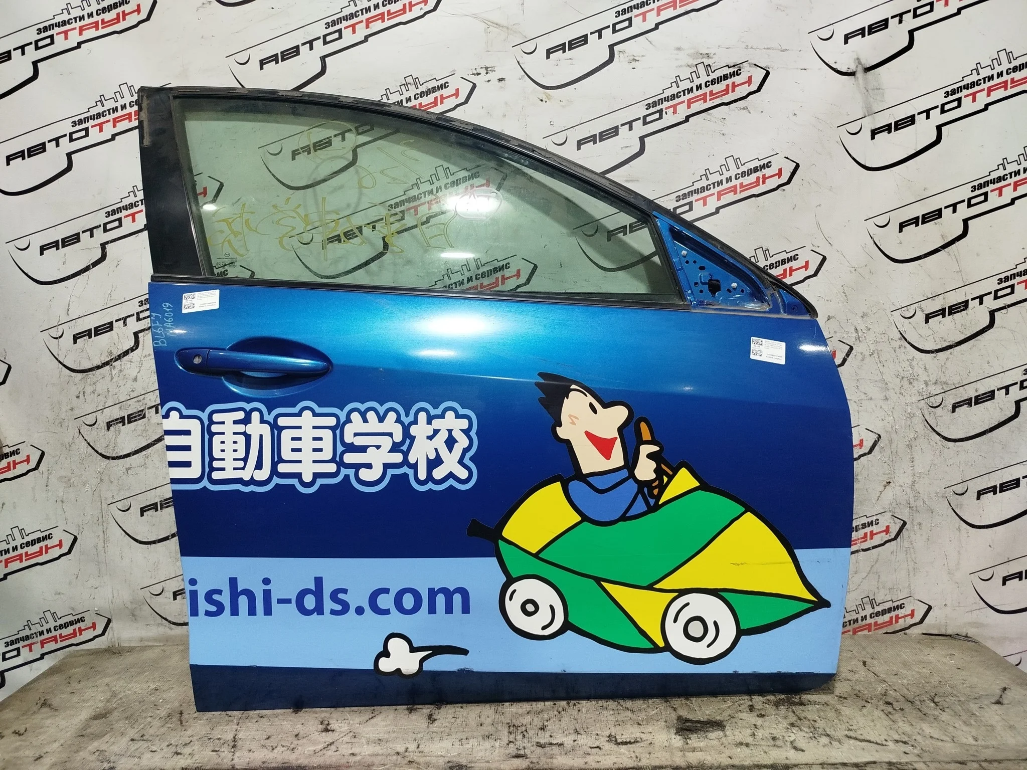 ДВЕРЬ MAZDA AXELA MAZDA3 BL BL5FP BL6FJ BLEAP BLEFP BLFFP BBY45802XF ПЕРЕДНЯЯ ПРАВАЯ SEDAN голубой, 41B NA6019