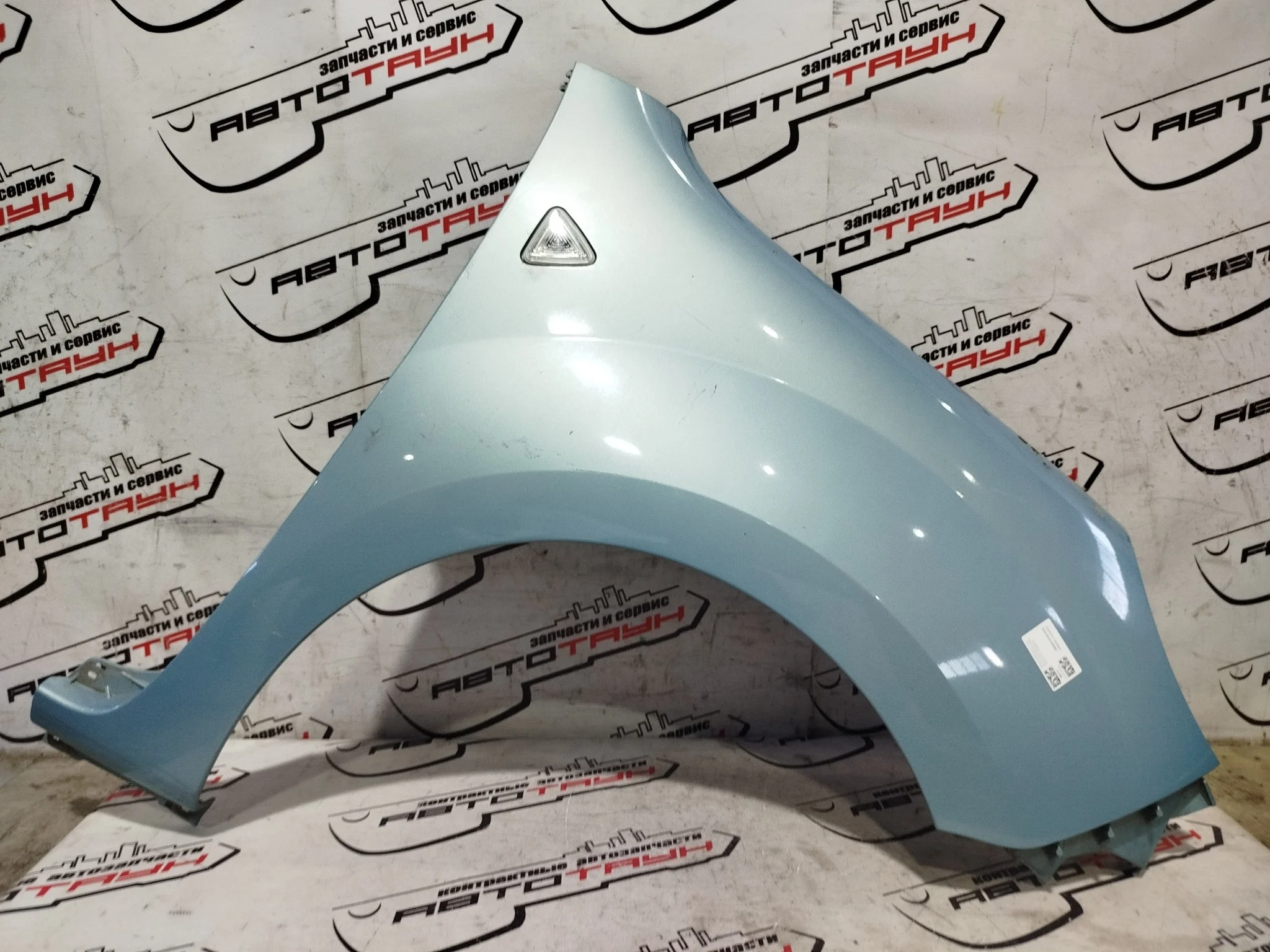 КРЫЛО RENAULT KANGOO FW KW 631009162R ПЕРЕДНЕЕ ПРАВОЕ 1 МОДЕЛЬ голубой VA8493