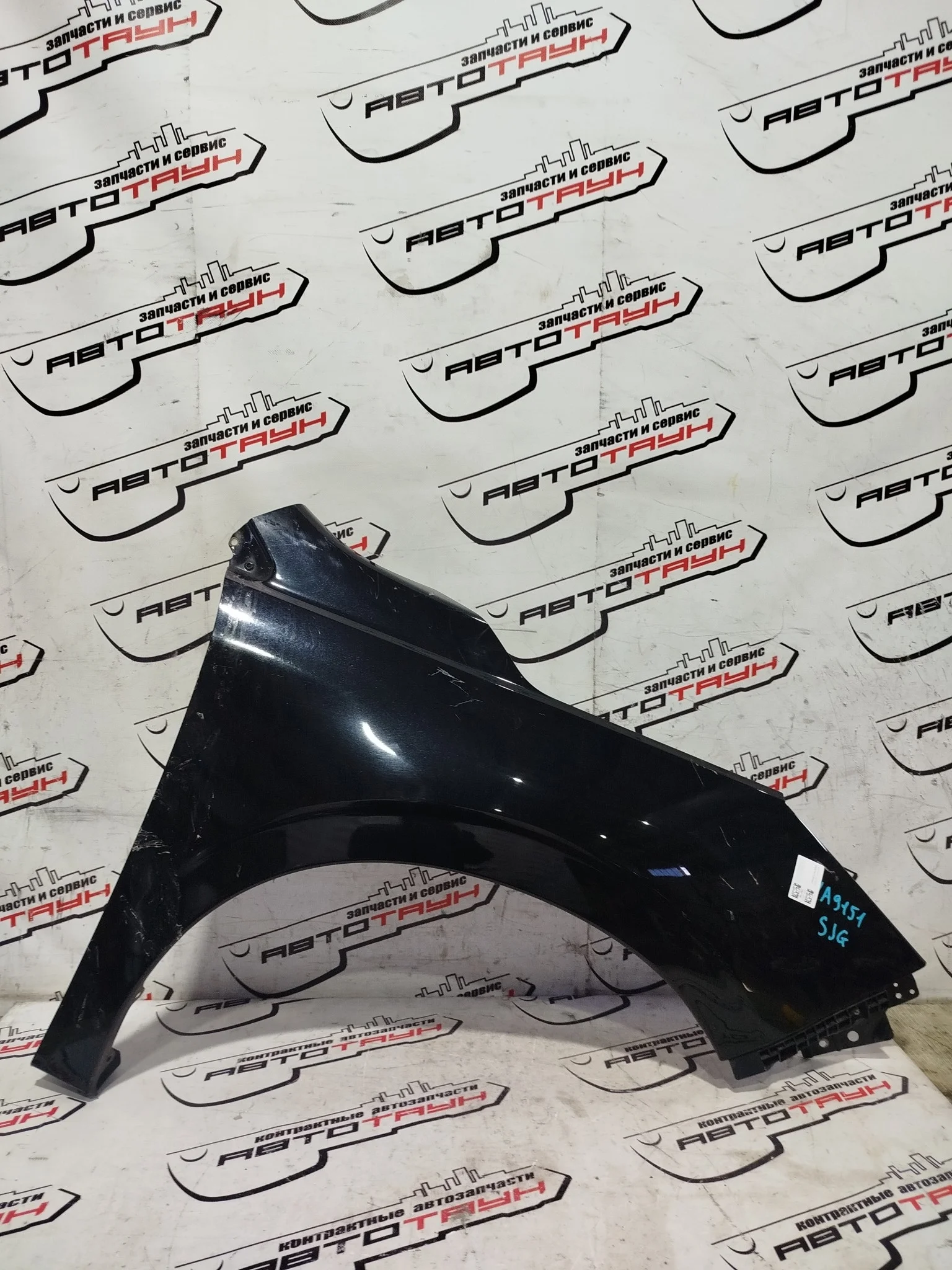 КРЫЛО SUBARU FORESTER SJ5 SJ9 SJD SJG 57120SG0009P ПЕРЕДНЕЕ ПРАВОЕ черный, D4S VA9151