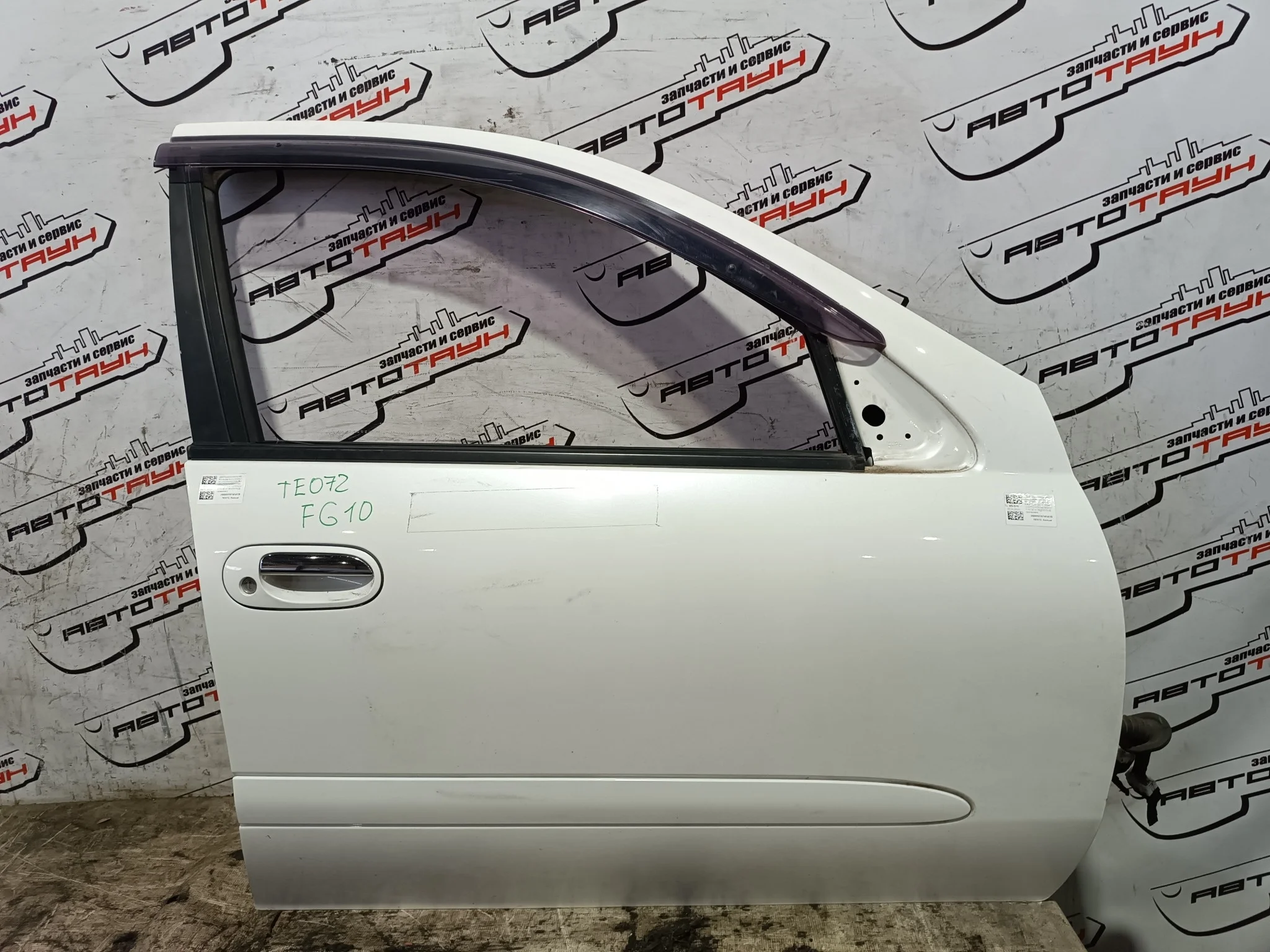 ДВЕРЬ NISSAN ALMERA ALMERA CLASSIC BLUEBIRD SYLPHY B10 FG10 N16 QG10 QNG10 TG10 801005M432 ПЕРЕДНЯЯ ПРАВАЯ БЕЗ СТЕКЛОПОДЪЕМНИКА белый, WK0 TE072