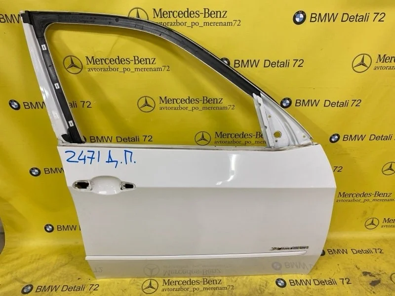 Дверь боковая Bmw X5 2007 41517211424 E70, передняя правая