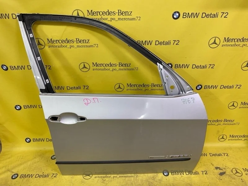 Дверь боковая Bmw X5 2007 41517211424 E70, передняя правая