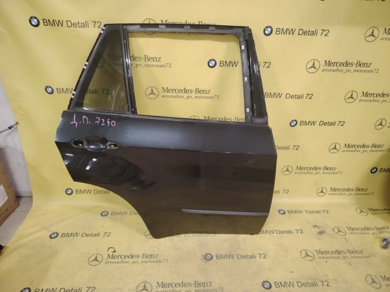Дверь боковая Bmw X5 2007 41527261482 E70, задняя правая