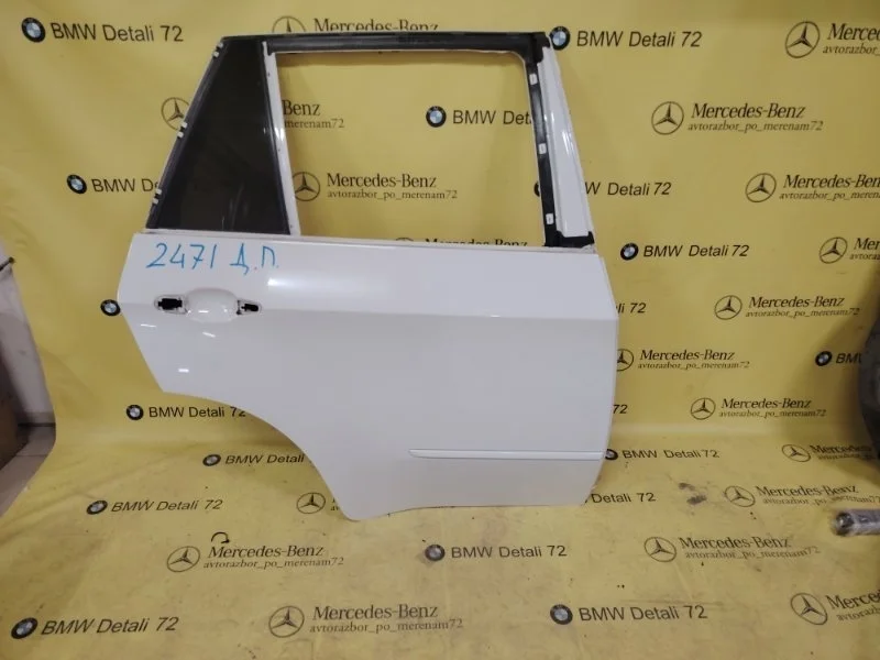 Дверь боковая Bmw X5 2007 41527261482 E70, задняя правая