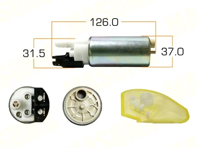 Насос топливный NISSAN JUKE YF15 2014-2019, NOTE E11 2005-2008, NOTE E11 2008-2012, BLUEBIRD SYLPHY II G11 2005-2012, MICRA III K12 2002-2005