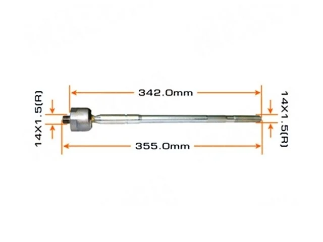 Тяга рулевая MITSUBISHI OUTLANDER XL CW 2007-2010, OUTLANDER XL CW 2010-2012, LANCER X CY 2007-2010, LANCER X CY 2010-2014