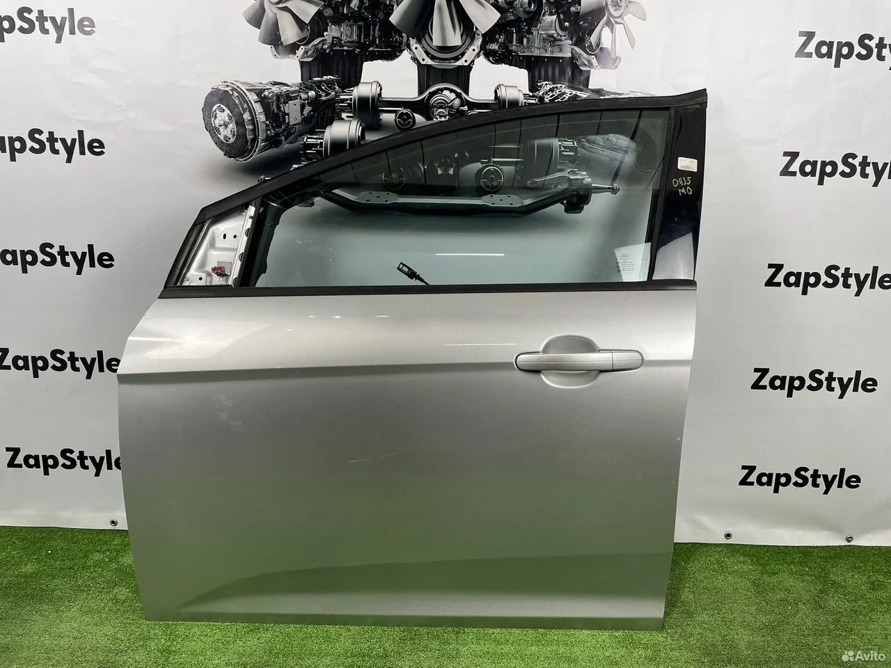 Дверь передняя левая ford focus 3 серебро 2011-19г