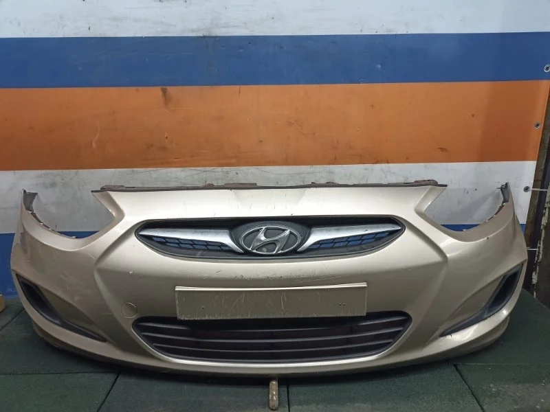 Бампер Hyundai Solaris 1 2012 865114L000 RB, передний