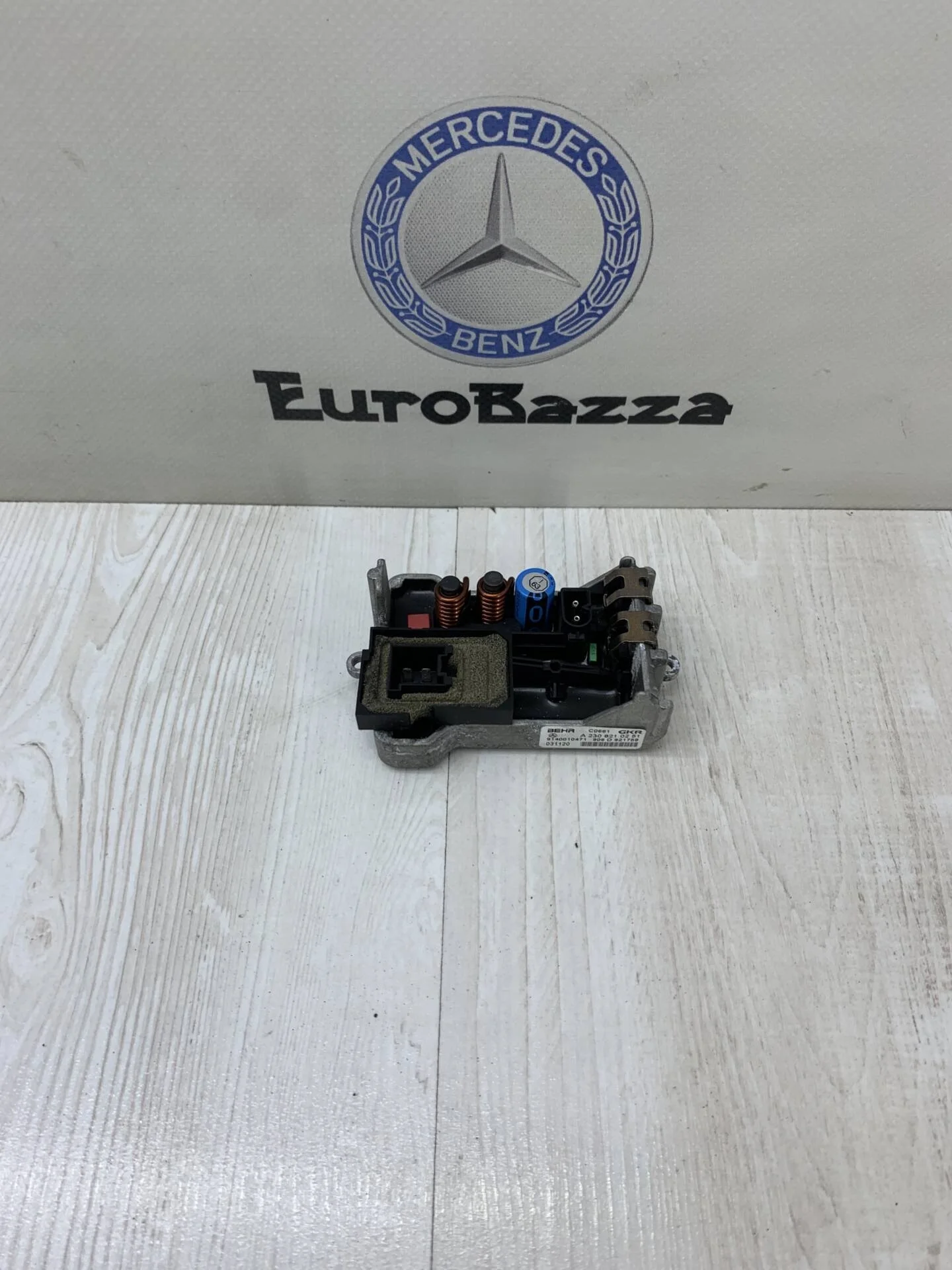 Резистор печки Mercedes W209