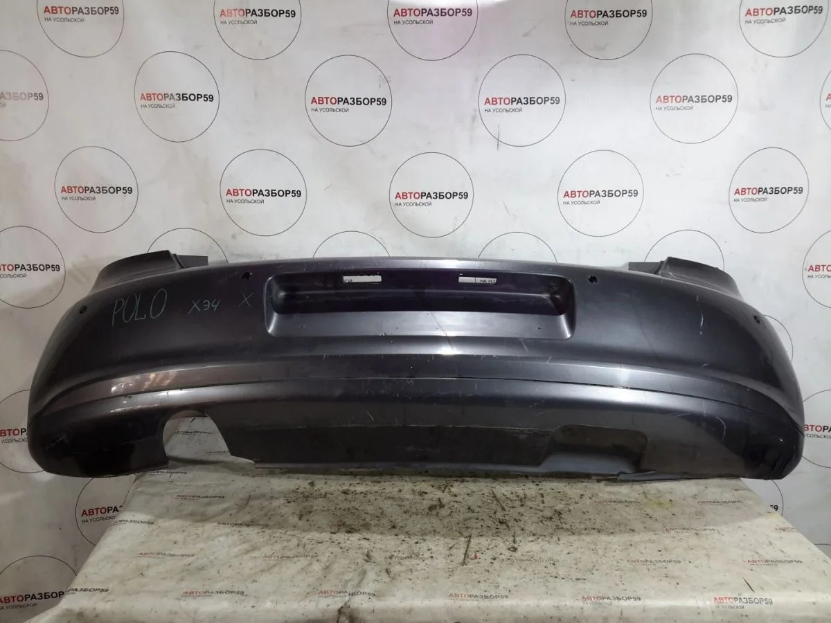 Бампер задний Volkswagen Polo V (2009—2015)