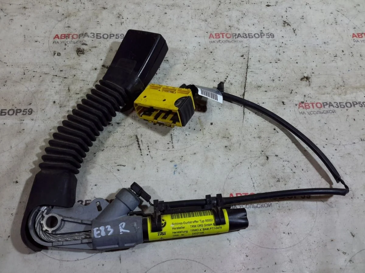 Замок ремня безопасности BMW X3 E83 (2003—2006)