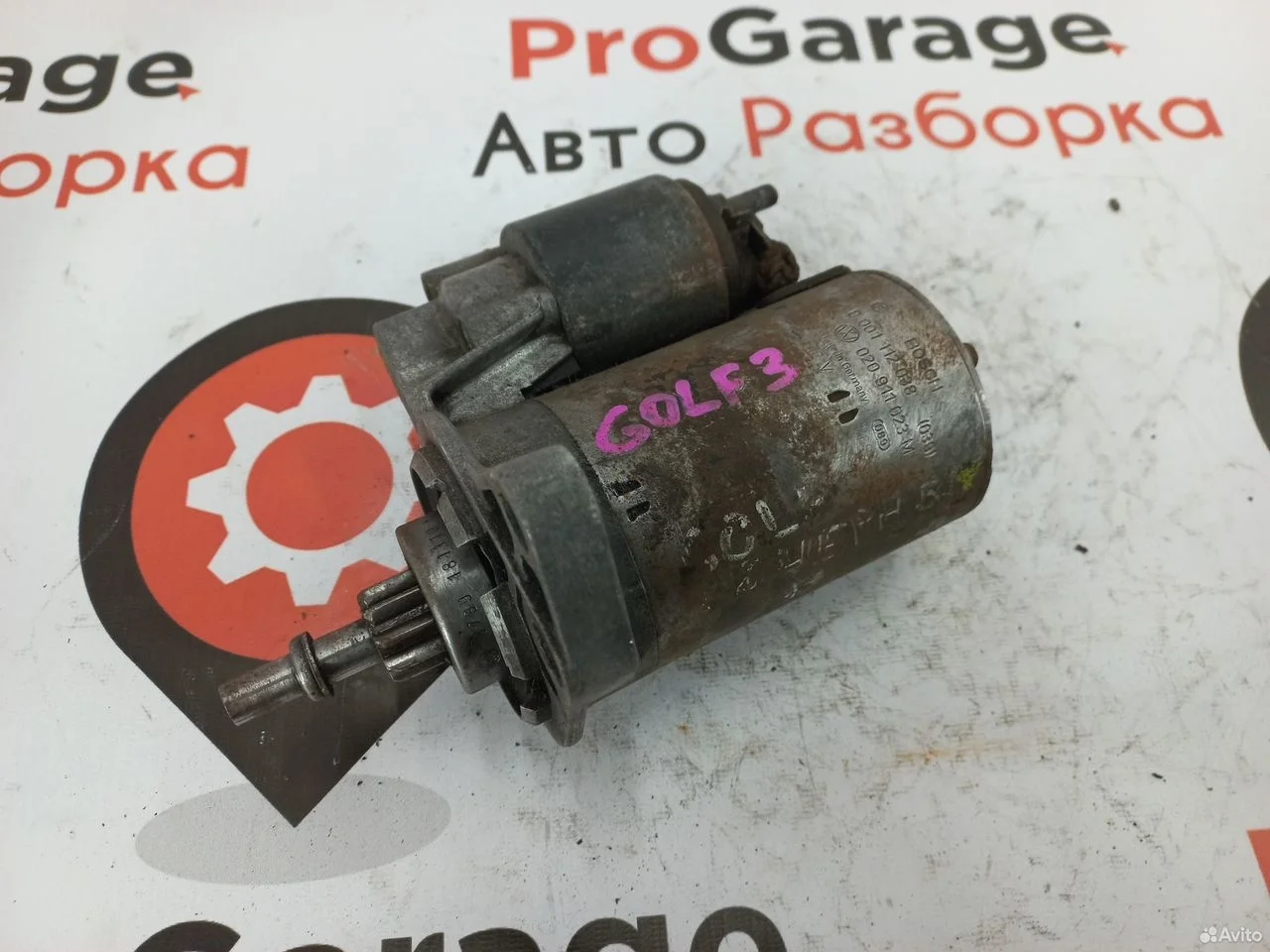 Стартер vw golf 3 4 passat b3 b4 020911023m