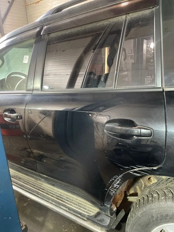 Дверь Toyota Land Cruiser 2010 6700460410 URJ200 1VD-FTV 4.5, задняя левая