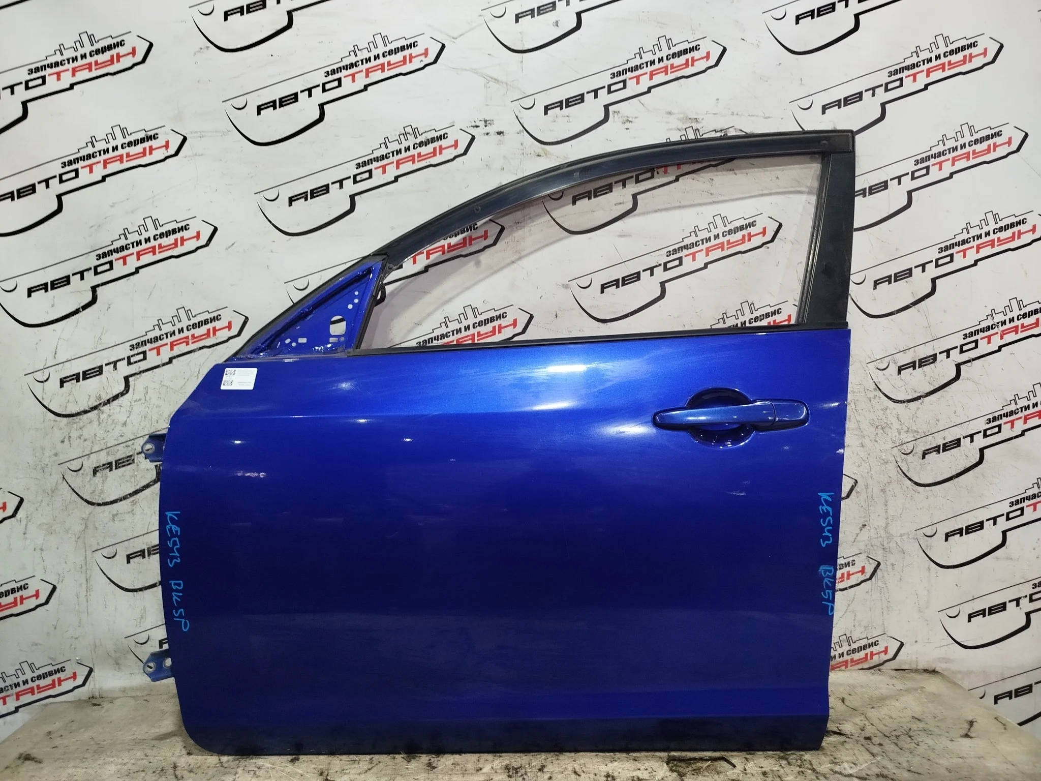 ДВЕРЬ MAZDA AXELA MAZDA3 BK BK3P BK5P BKEP BPYK5902XA ПЕРЕДНЯЯ ЛЕВАЯ HATCHBACK синий, 34J KE543