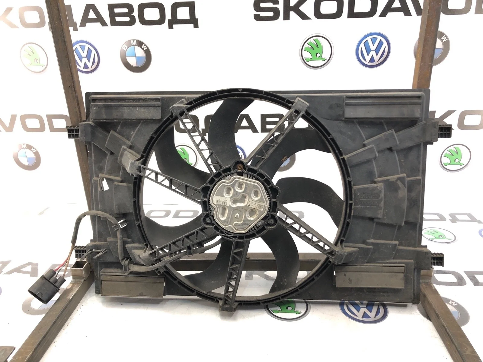 Вентилятор охлаждения Skoda Octavia 2015 5Q0121203CN A7 (5E) 2.0 CRMB