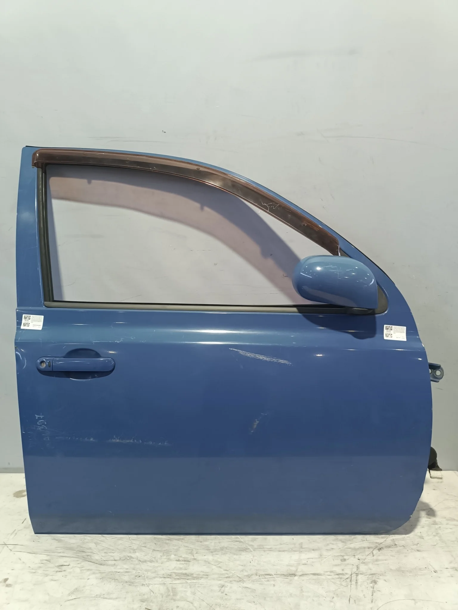 ДВЕРЬ NISSAN MARCH MICRA AK12 BK12 BNK12 K12 YK12 H0100AX0MM ПЕРЕДНЯЯ ПРАВАЯ 5 DOOR БЕЗ СТЕКЛОПОДЪЕМНИКА синий, B42 NA6397