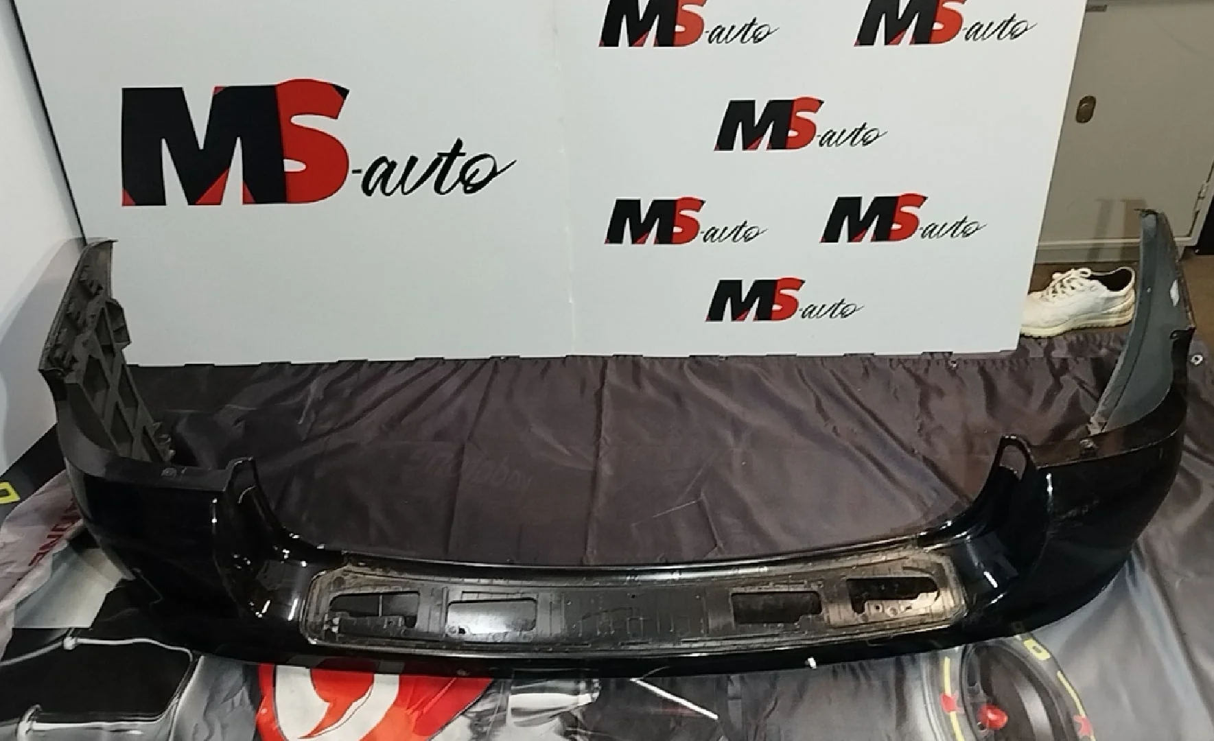Бампер задний Porsche Cayenne 955 95550541100G2X