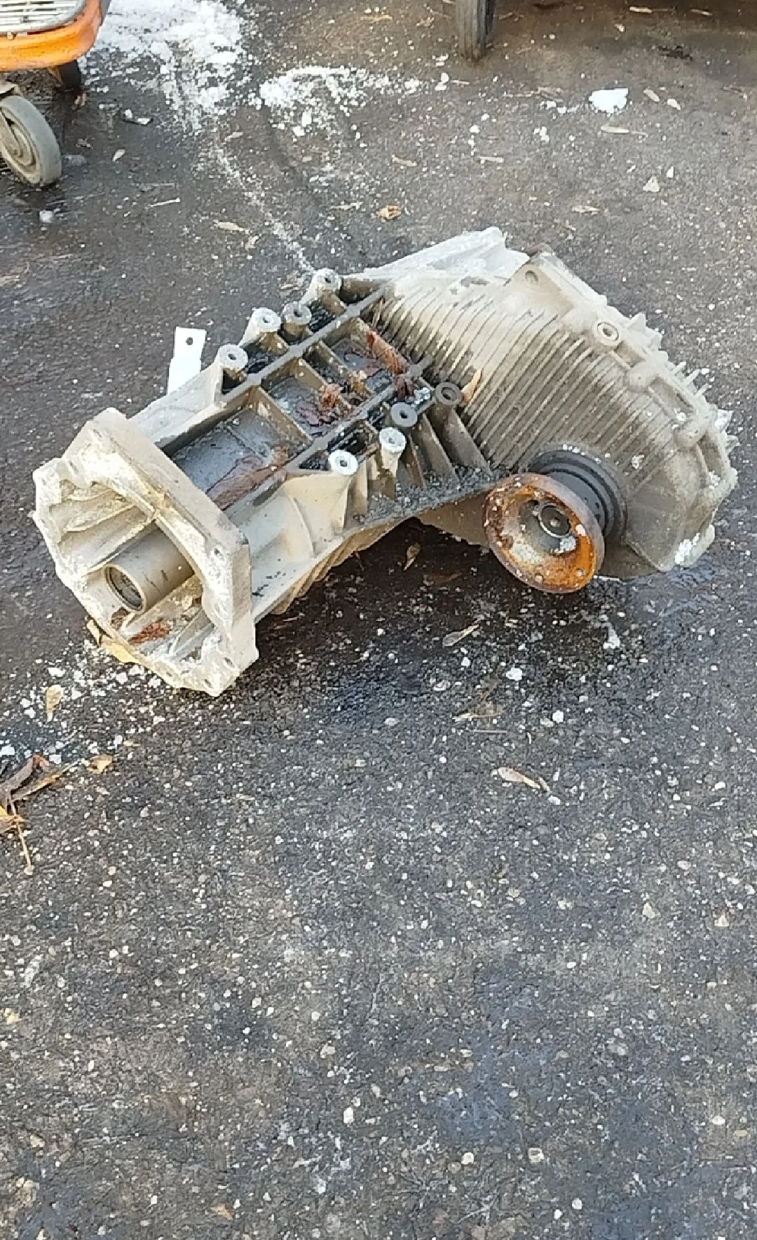 раздатка Volkswagen Touareg 3 л дизель