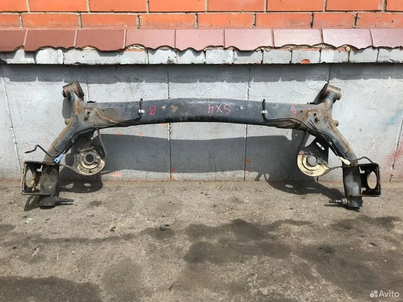 Балка задняя барабанные тормоза suzuki sx4 ya11s