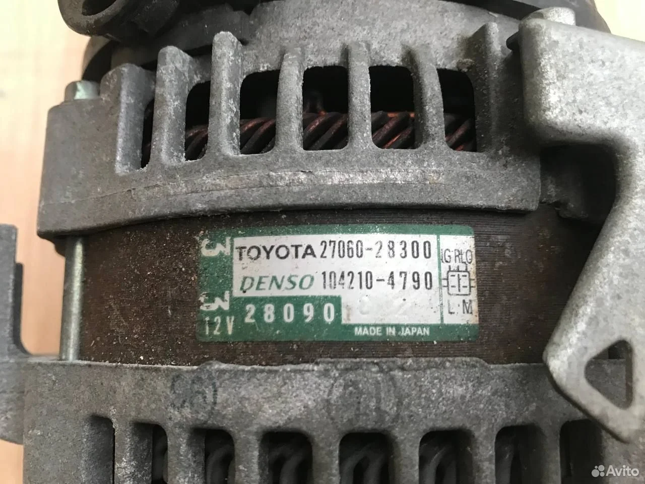 Генератор toyota camry highlander rav4 2az