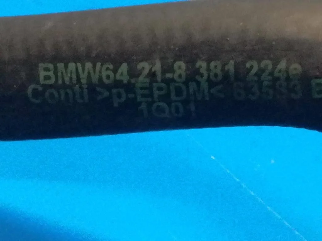 патрубок отопителя BMW X5 E53  M57D30 184 лс 3.0d