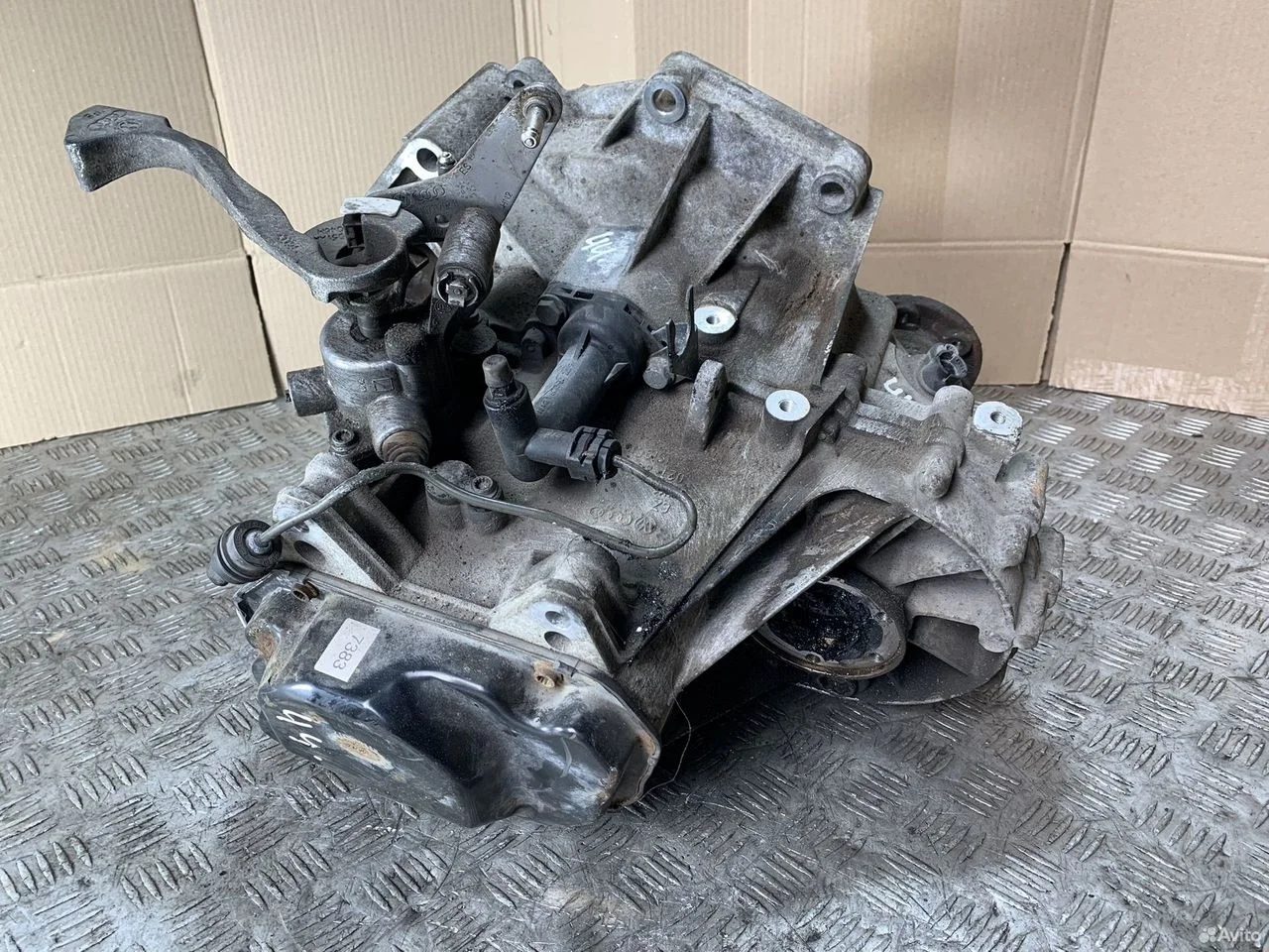 Мкпп cfn 1.6 105л.с volkswagen polo fabia