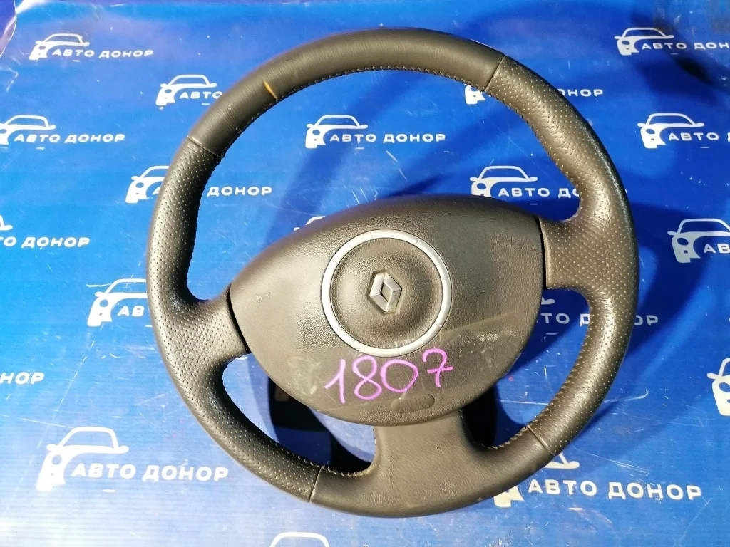 подушка безопасности водителя RENAULT MEGANE KM F4R