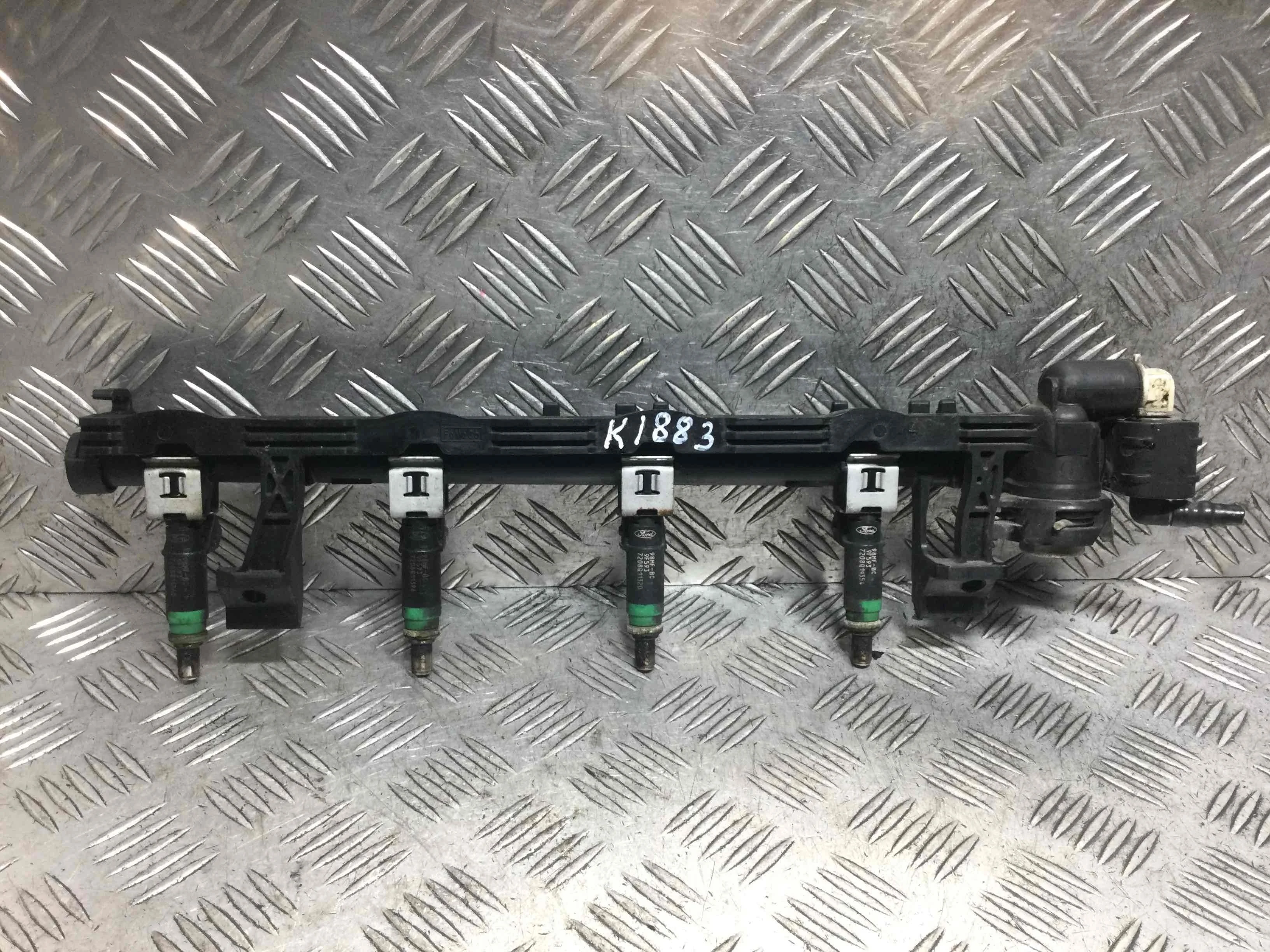 Топливная рампа Ford Focus 2 поколение (2005-2008) бензин 1.6 i Механика Х/б