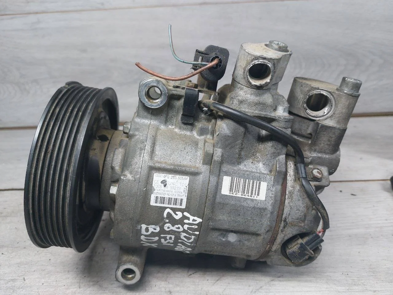 компрессор кондиционера Audi A6 4F/C6