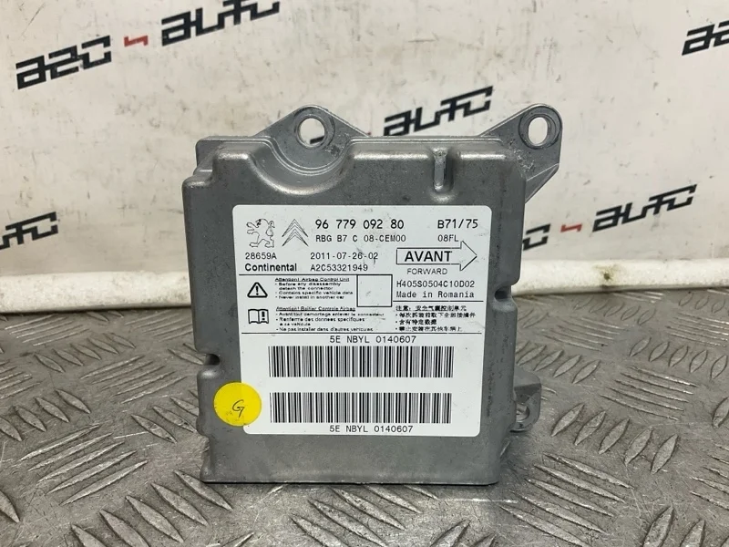 Блок управления аирбаг Citroen Ds4 2011 9677909280 1 1.6